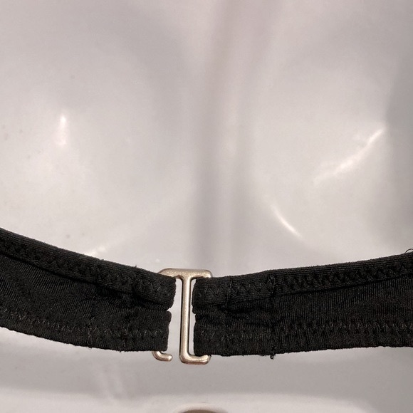 LANDS END CANVAS 1963 Black One Piece Swimsuit Womens 8 - Picture 8 of 13